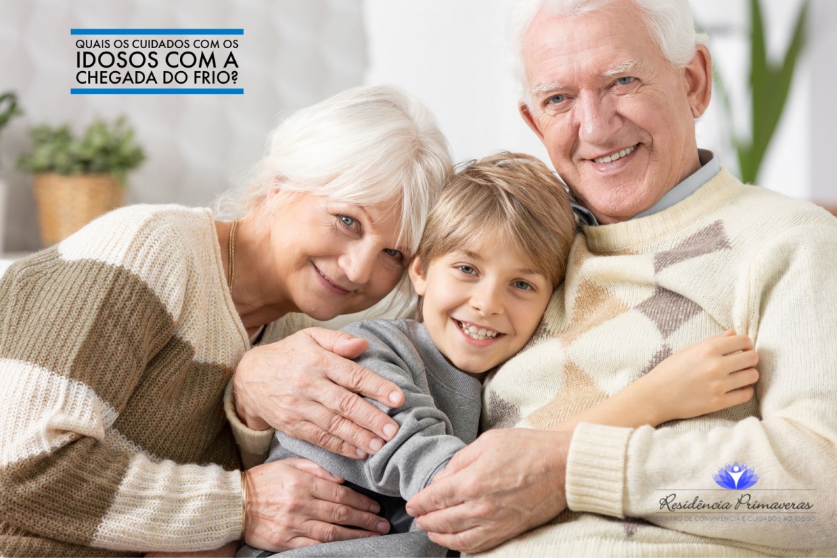 Leia mais sobre o artigo Quais os cuidados com os idosos com a chegada do frio?